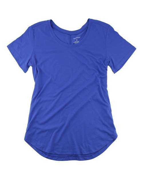 Boxercraft T61 Womens At Ease Scoop Neck T-Shirt - Royal - HIT a Double