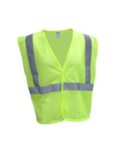 Bright Shield B809 Adult Mesh Vest - Safety Green - HIT a Double