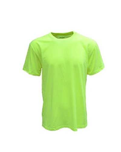 Bright Shield BS106 Adult Basic Tee - Safety Green - HIT a Double