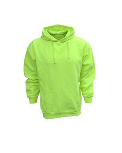 Bright Shield BS301 Adult Pullover Fleece Hood - Safety Green - HIT a Double
