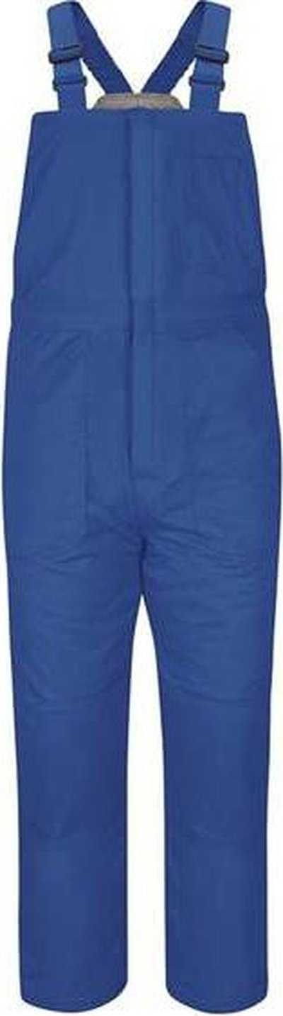 Bulwark BLC8 Deluxe Insulated Bib Overall - EXCEL FR ComforTouch - Royal Blue - HIT a Double - 1