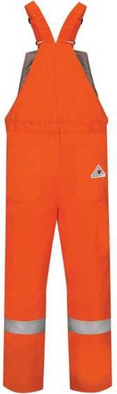 Bulwark BLCS Deluxe Insulated Bib Overall with Reflective Trim - EXCEL FR ComforTouch - Orange - HIT a Double - 2