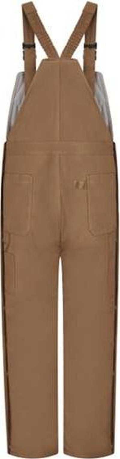 Bulwark BLN4 Brown Duck Deluxe Insulated Bib Overall - EXCEL FR ComforTouch - Brown Duck - HIT a Double - 2