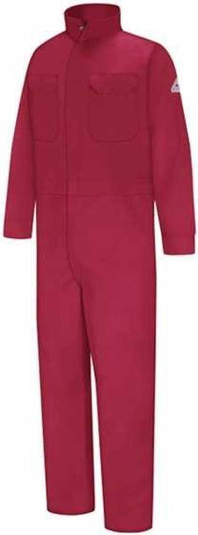 Bulwark CEB2L Premium Coverall - EXCEL FR Long Sizes - Red - HIT a Double - 1
