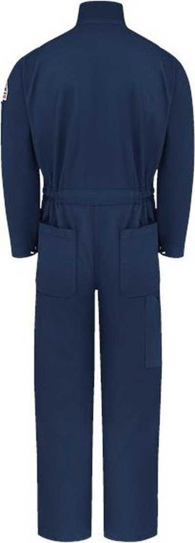Bulwark CLB2 Premium Coverall - EXCEL FR ComforTouch - 7 oz. - Navy - HIT a Double - 2