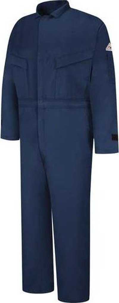 Bulwark CLZ4L EXCEL FR ComforTouch Deluxe Coverall Long Sizes - Navy - HIT a Double - 1