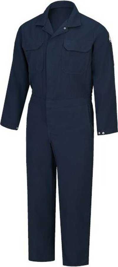 Bulwark CMD6-NEW Midweight CoolTouch 2 FR Deluxe Coverall - Navy - HIT a Double - 1