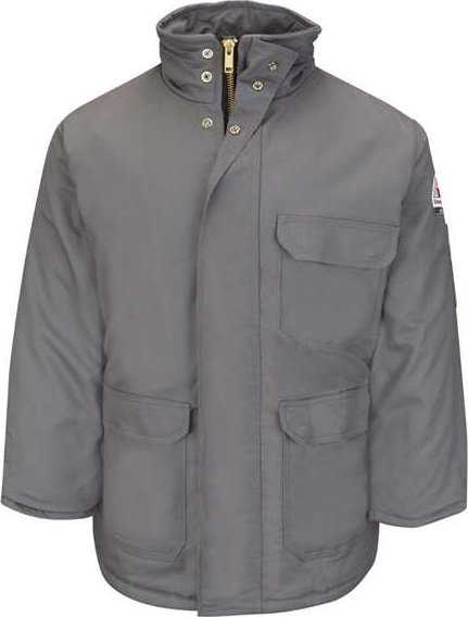 Bulwark JLP8 Deluxe Parka - EXCEL FR ComforTouch - Gray - HIT a Double - 1