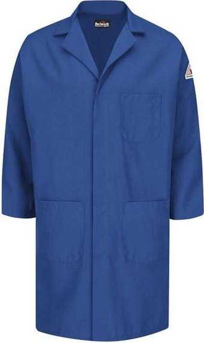 Bulwark KNL6 Concealed Snap Front Lab Coat - Nomex IIIA - 6 oz. - Royal Blue - HIT a Double - 1
