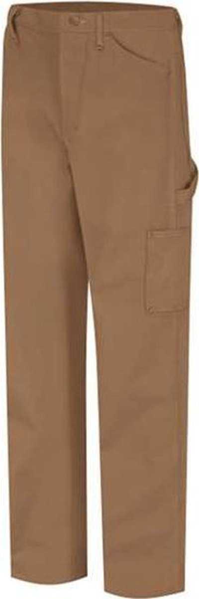 Bulwark PLJ8 Dungaree - EXCEL FR ComforTouch - 11.0 oz. - Brown Duck - Unhemmed - HIT a Double - 1