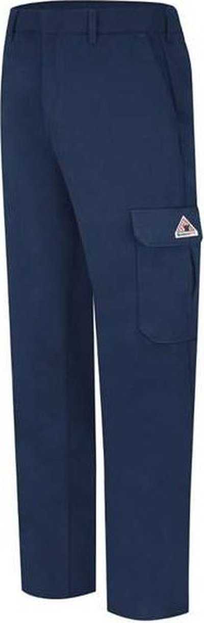 Bulwark PMU2EXT Cooltouch 2 Cargo Pocket Pants - Extended Sizes - Navy - 36 Unhemmed - HIT a Double - 1