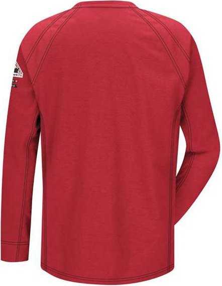 Bulwark QT32L Flame Resistant Long Sleeve Shirt - Long Sizes - Red - HIT a Double - 2