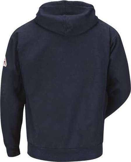 Bulwark SEH4 Zip-Front Hooded Sweatshirt - Navy - HIT a Double - 2