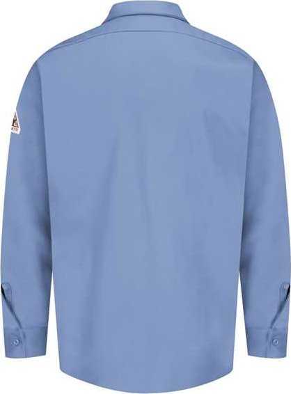 Bulwark SEW2L Flame Resistant Excel Work Shirt Long Sizes - Light Blue - HIT a Double - 2