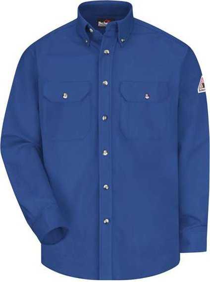 Bulwark SLU2 Dress Uniform Shirt - Excel FR ComforTouch - 7 oz. - Royal Blue - HIT a Double - 1