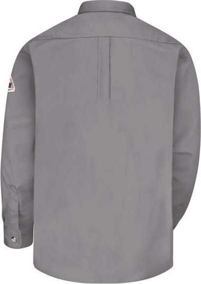 Bulwark SLU2 Dress Uniform Shirt - Excel FR ComforTouch - 7 oz. - Silver Gray - HIT a Double - 2