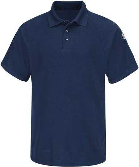 Bulwark SMP8 Classic Short Sleeve Polo - CoolTouch2 - Navy - HIT a Double - 1
