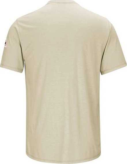 Bulwark SMT6L Short Sleeve Lightweight T-Shirt - Long Sizes - Khaki - HIT a Double - 2