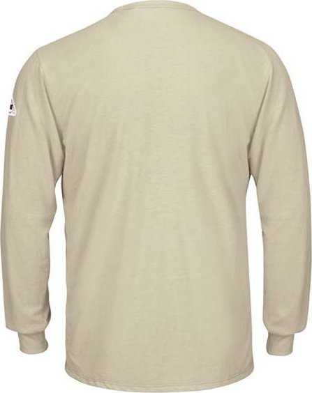 Bulwark SMT8L Long Sleeve Lightweight T-Shirt - Long Sizes - Khaki - HIT a Double - 2