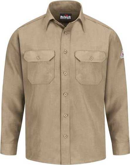 Bulwark SND2L Uniform Shirt Nomex IIIA - Long Sizes - Tan - HIT a Double - 1