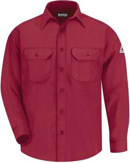 Bulwark SND6L Uniform Shirt - Nomex IIIA - Long Sizes - Red - HIT a Double - 1