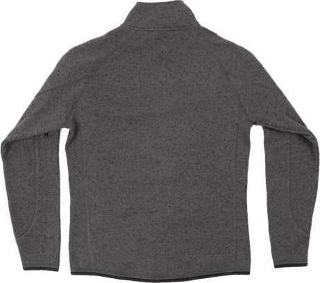 Burnside 5901 Women's Sweater Knit Jacket - Steel - HIT a Double - 1