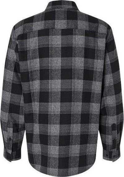 Burnside 8220 Perfect Flannel Work Shirt - Gray/ Black - HIT a Double - 5