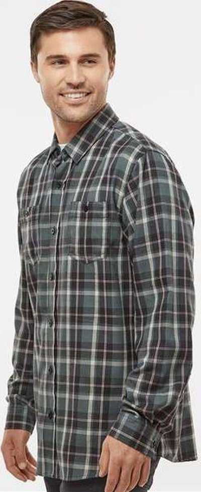 Burnside 8220 Perfect Flannel Work Shirt - Gray/ Ecru - HIT a Double - 3