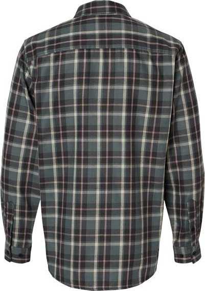 Burnside 8220 Perfect Flannel Work Shirt - Gray/ Ecru - HIT a Double - 5