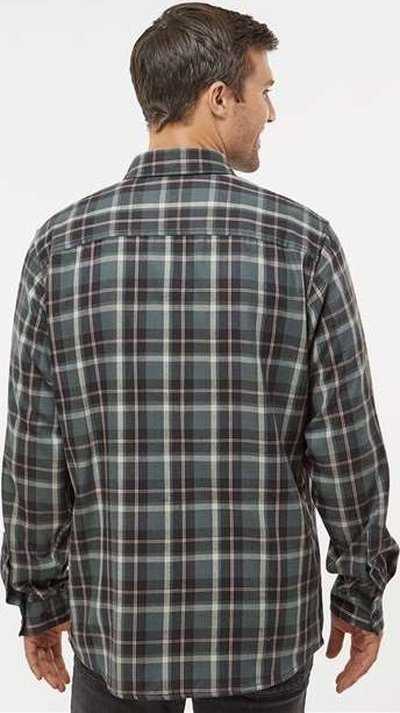 Burnside 8220 Perfect Flannel Work Shirt - Gray/ Ecru - HIT a Double - 4