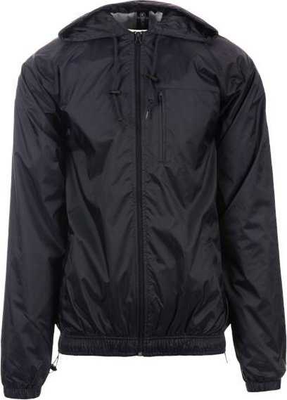 Burnside 9728 Mentor Hooded Coach&#39;s Jacket - Navy - HIT a Double - 1