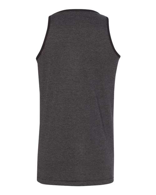 Burnside 9111 Heathered Tank Top - Heather Charcoal - HIT a Double