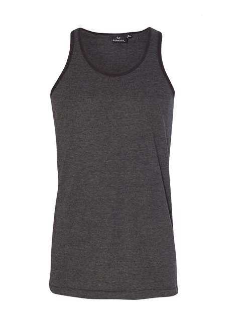 Burnside 9111 Heathered Tank Top - Heather Charcoal - HIT a Double