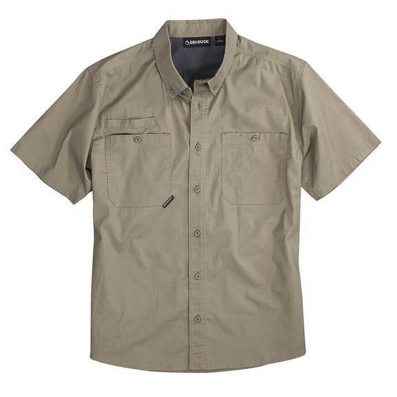 Dri Duck 4451 Craftsman Woven Short Sleeve Shirt - Rope - HIT a Double - 1