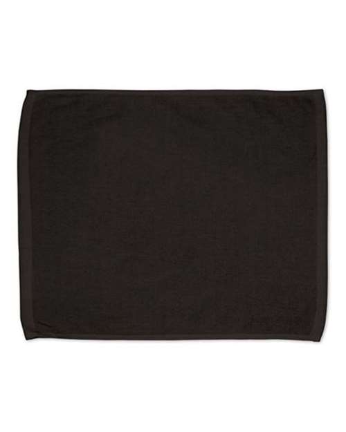 Carmel Towel Company C162523 Velour Towel - Black - HIT a Double