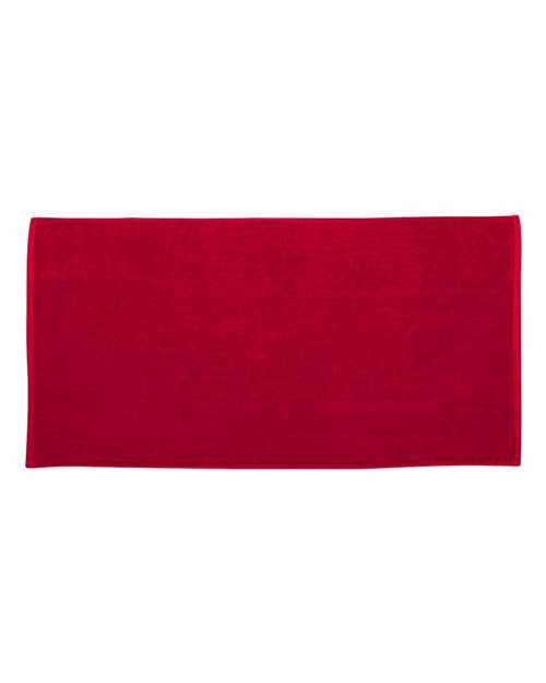 Carmel Towel Company C3060 Velour Beach Towel - Red - HIT a Double