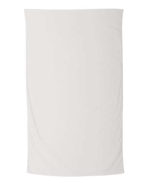 Carmel Towel Company C3560 Legacy Velour Beach Towel - White - HIT a Double