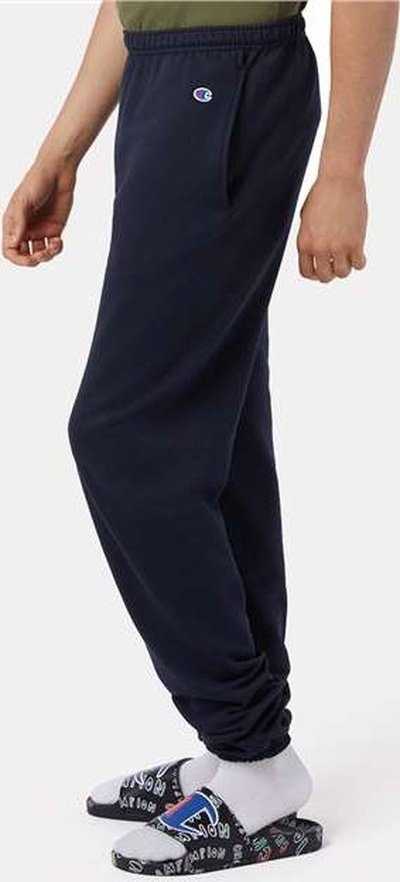 Champion P950 Powerblend Sweatpants with Pockets - Navy - HIT a Double - 2