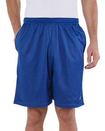 Champion 81622 Adult Mesh Short with Pockets - Athletic Royal - HIT a Double