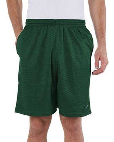 Champion 81622 Adult Mesh Short with Pockets - Athlightic Dark Green - HIT a Double