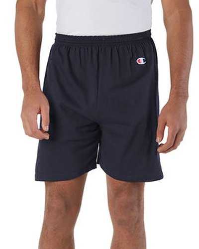 Champion 8187 Adult Cotton Gym Short - Navy - HIT a Double