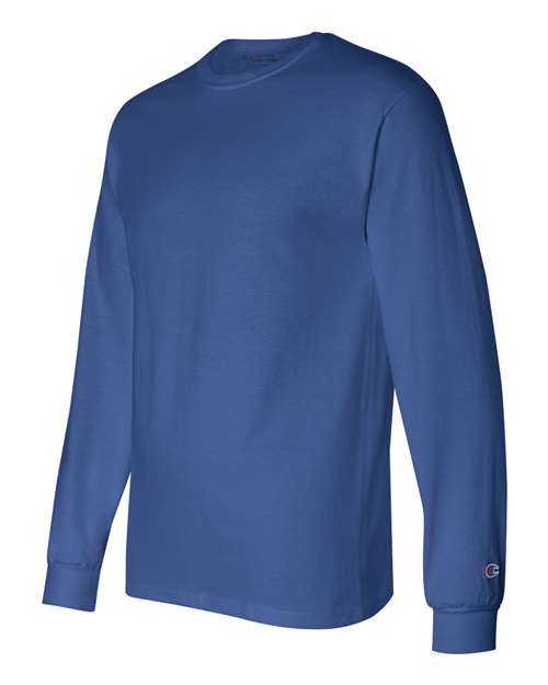 Champion CC8C Long Sleeve T-Shirt - Royal Blue - HIT a Double