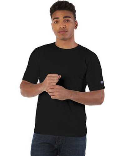 Champion CD100CH Unisex Garment-Dyed T-Shirt - Black - HIT a Double