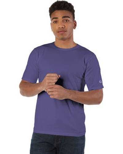Champion CD100CH Unisex Garment-Dyed T-Shirt - Grape Soda - HIT a Double