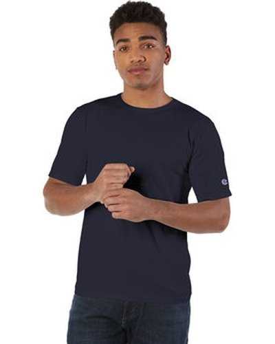 Champion CD100CH Unisex Garment-Dyed T-Shirt - Navy - HIT a Double