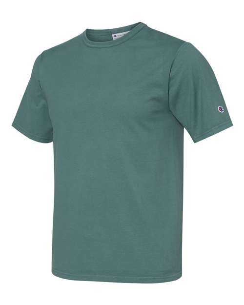 Champion CD100 Garment Dyed Short Sleeve T-Shirt - Cactus - HIT a Double