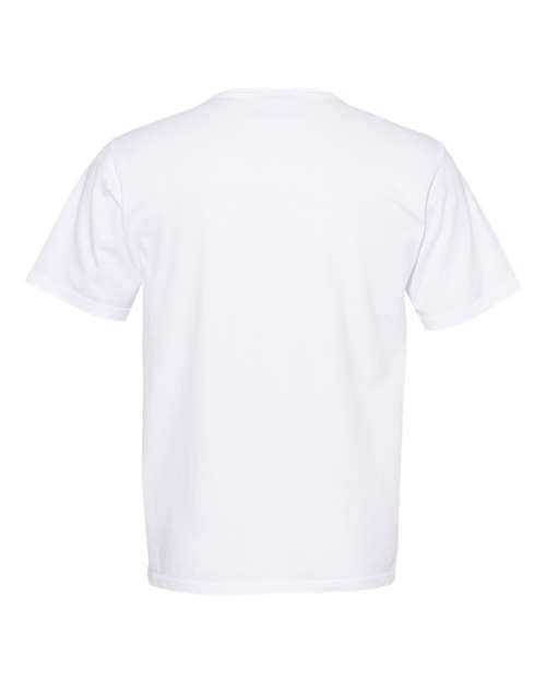 Champion CD100 Garment Dyed Short Sleeve T-Shirt - White - HIT a Double