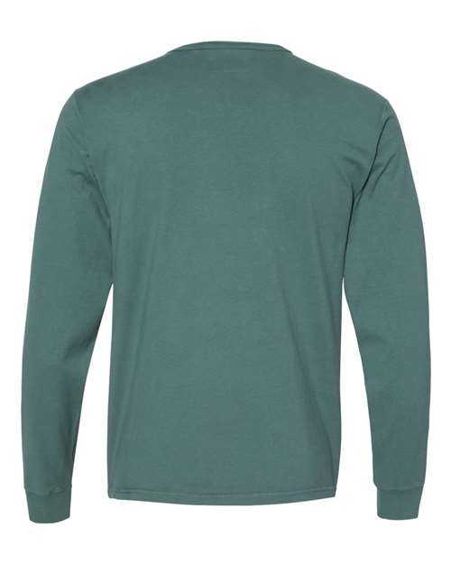 Champion CD200 Garment Dyed Long Sleeve T-Shirt - Cactus - HIT a Double