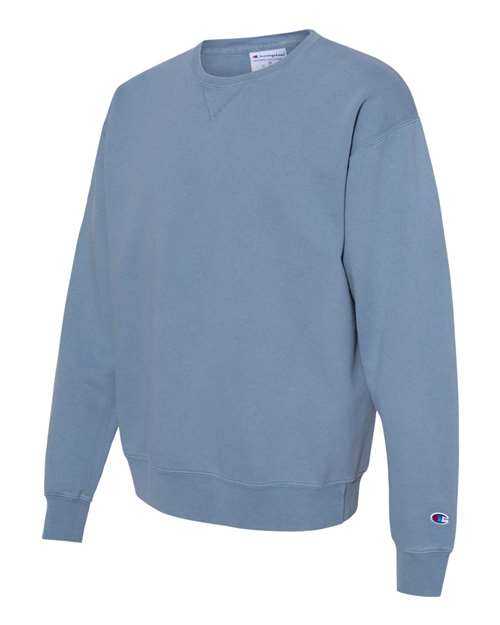Champion CD400 Garment Dyed Crewneck Sweatshirt - Saltwater - HIT a Double