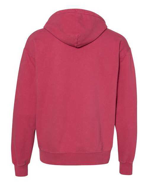 Champion CD450 Garment Dyed Hooded Sweatshirt - Crimson - HIT a Double